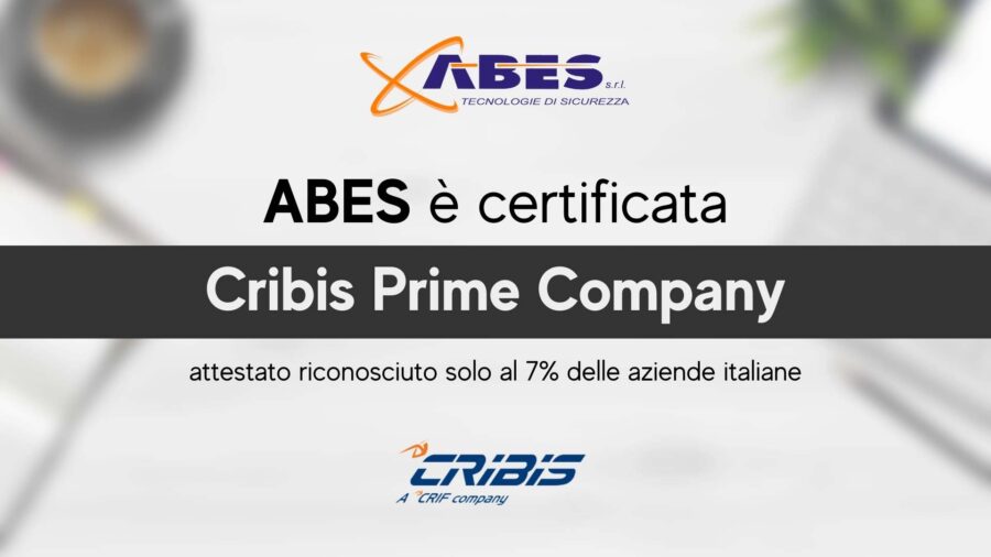 ABES è certificata Cribis Prime Company