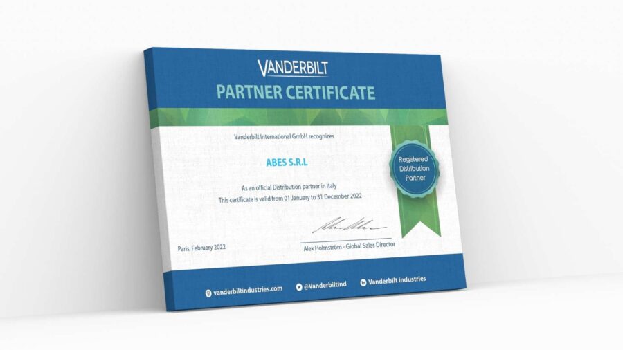 ABES - Vanderbilt Registered Distribution Partner