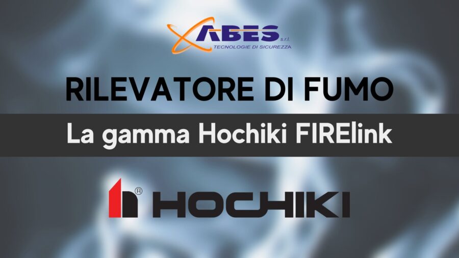 ABES Hochiki FIRElink rilevatore di fumo