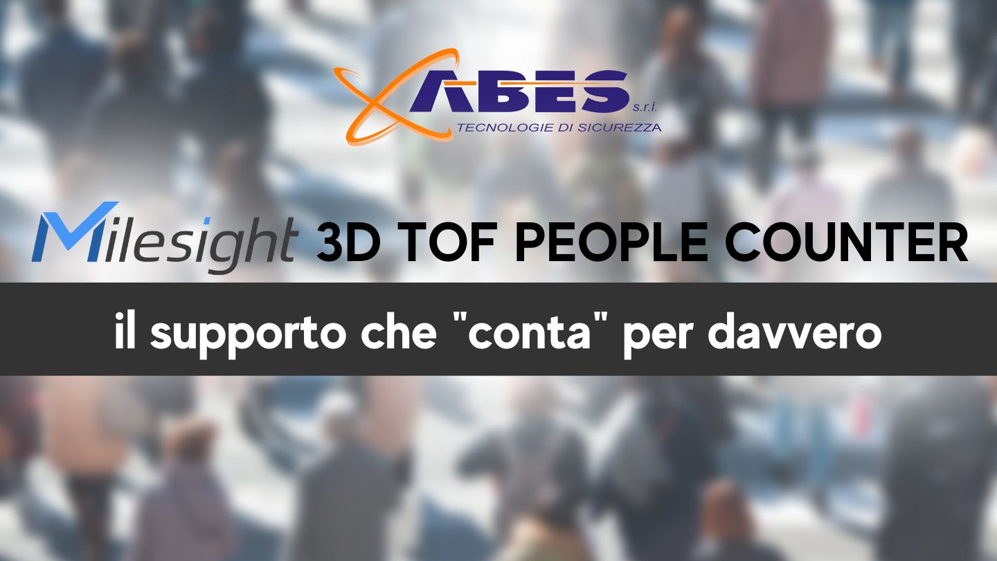Milesight ABES 3D ToF People Counter