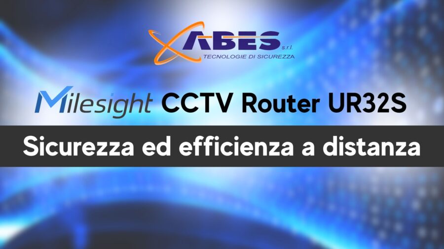 Milesight CCTV Router UR32S ABES