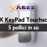 AJAX KeyPad Touchscreen: 5 pollici in sù